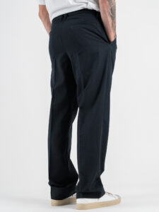 IMPERIAL Pantalone da abito baggy PD3MJBQ Navy (5)