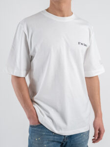 IMPERIAL T-shirt con scritta sul retro T8588T006 Latte (1)