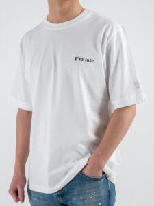 IMPERIAL T-shirt con scritta sul retro T8588T006 Latte (3)
