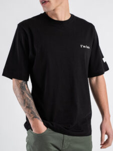 IMPERIAL T-shirt con scritta sul retro T8588T006 Nero (5)
