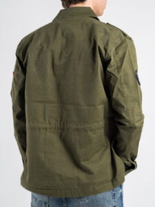 IMPURE Giacchetta sahariana leggere con pacht FISHER03 Militare (4)