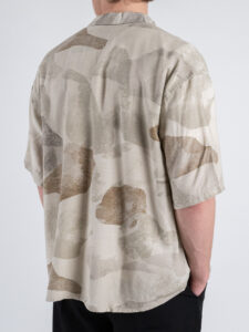 ONLY&SONS Camicia a mezza manica in fantasia BUD 220228390 Chinchilla (1)