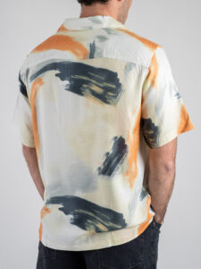 ONLY&SONS Camicia a mezza manica in fantasia DASH 22033481 Egret (3)