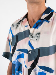 ONLY&SONS Camicia a mezza manica in fantasia DASH 22033481 Keepsake Lilac (1)