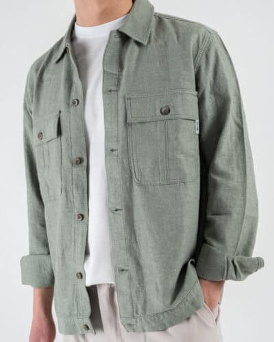 ONLYSONS Camicia sportiva con colletto e tasche frontali KENNET 22019758 Swamp 4 Nuovi Arrivi