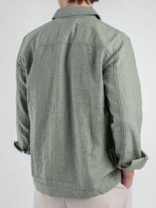 ONLY&SONS Camicia sportiva con colletto e tasche frontali KENNET 22019758 Swamp (5)
