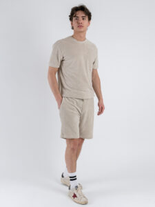 ONLY&SONS Coordinato over in spugna con T-shirt + Bermuda HELLAS Silver Lining (2)