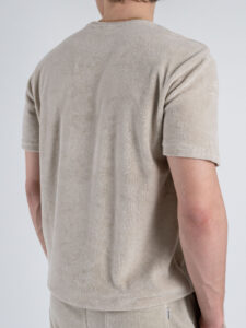 ONLY&SONS Coordinato over in spugna con T-shirt + Bermuda HELLAS Silver Lining (6)