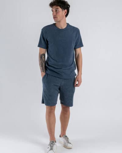 ONLYSONS Coordinato over in spugna con T shirt Bermuda HELLAS Vintage Indigo 2 Nuovi Arrivi