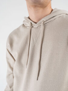 ONLY&SONS Felpa con cappuccio garzata DAVID 22031915 Silver Lining (5)