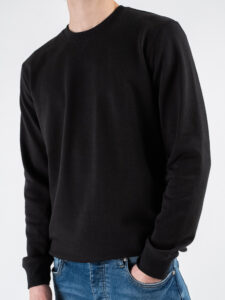 ONLY&SONS Felpa girocollo garzata DAVID 22031914 Black (3)