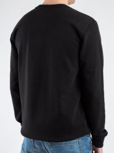 ONLY&SONS Felpa girocollo garzata DAVID 22031914 Black (5)