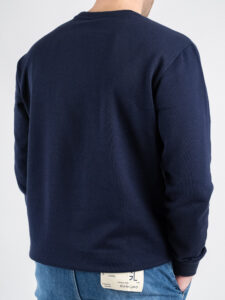 ONLY&SONS Felpa girocollo garzata DAVID 22031914 Evening Blue (1)