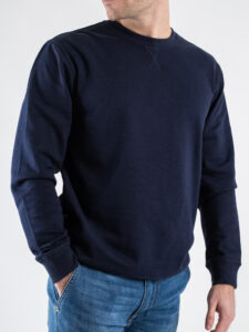 ONLY&SONS Felpa girocollo garzata DAVID 22031914 Evening Blue (3)