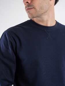 ONLY&SONS Felpa girocollo garzata DAVID 22031914 Evening Blue (4)