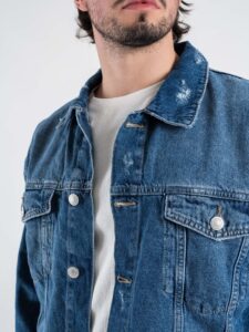 ONLY&SONS Giacchetta sportiva in denim BOX TAI 22031183 Light Blue Denim (4)