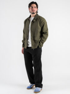 ONLY&SONS Giubbino leggero con colletto in velluto KOSMO 22031626 Olive Night (3)