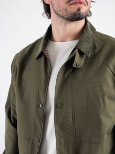 ONLY&SONS Giubbino leggero con colletto in velluto KOSMO 22031626 Olive Night (5)