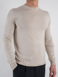 ONLY&SONS Maglia girocollo morbida in viscosa WYLER 22020088 Silver Lining (4)