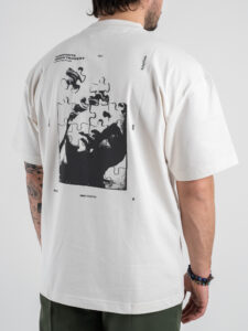 ONLY&SONS T-shirt con stampa sul retro ABSTRACT 22034186 Cloud Dancer (3)