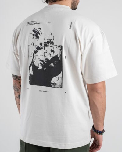 ONLYSONS T shirt con stampa sul retro ABSTRACT 22034186 Cloud Dancer 3 Nuovi Arrivi