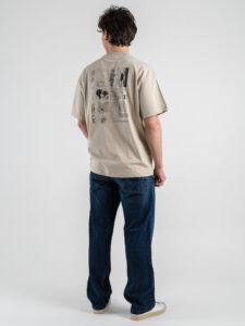 ONLY&SONS T-shirt con stampa sul retro ABSTRACT 22034186 Silver Lining (5)