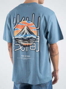 ONLY&SONS T-shirt con stampa sul retro MOUNTAIN 22033553 Spring Lake (3)