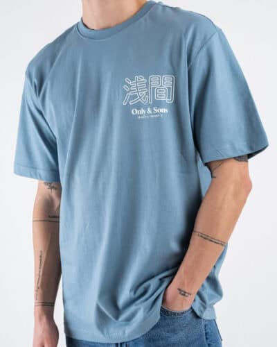 ONLYSONS T shirt con stampa sul retro MOUNTAIN 22033553 Spring Lake 5 Nuovi Arrivi