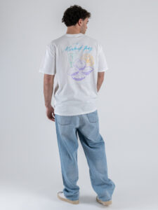 ONLY&SONS T-shirt con stampa sul retro PICNIC 22034180 Cloud dancer (2)