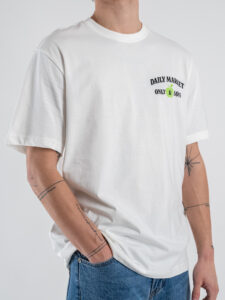 ONLY&SONS T-shirt con stampa sul retro RYLAN 22033414 Cloud Dancer (1)