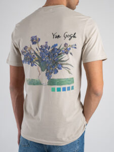 ONLY&SONS T-shirt con stampa sul retro VAN GOGH 22034221 Silver Lining2