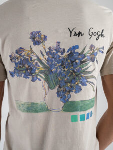 ONLY&SONS T-shirt con stampa sul retro VAN GOGH 22034221 Silver Lining3