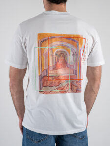 ONLY&SONS T-shirt con stampa sul retro VAN GOGH 22034221 White2