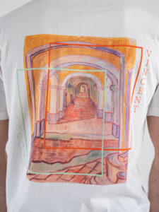 ONLY&SONS T-shirt con stampa sul retro VAN GOGH 22034221 White3