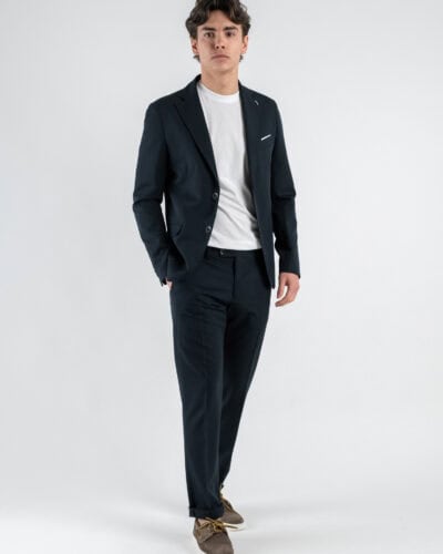 OVER D Abito con giacca due bottoni pantalone taglio sartoriale OC1S2S5A05 Blu 1 Nuovi Arrivi