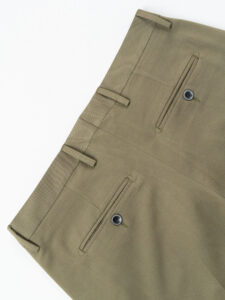 OVER-D Abito con giacca due bottoni + pantalone taglio sartoriale OC1S2S5A05 Militare (11)