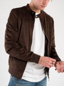 OVER-D Biker in eco-dainetto traforato OE1S2S4J07 Moro