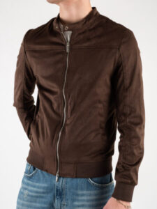 OVER-D Biker in eco-dainetto traforato OE1S2S4J07 Moro4