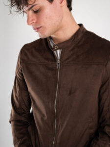 OVER-D Biker in eco-dainetto traforato OE1S2S4J07 Moro7