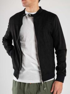 OVER-D-Biker-in-eco-dainetto-traforato-OE1S2S4J07-Nero1