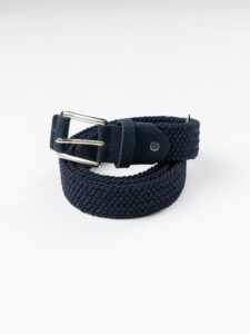 OVER-D Cintura elasticizzata in tessuto intrecciato Z10 Blu