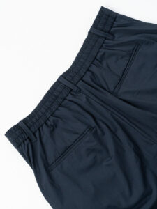 OVER-D Pantalaccio da abito Slim Fit tessuto tecnico con coulisse in vita OC1S2S5P10 Blu (1)