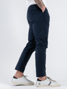 OVER-D Pantalone chino chino Slim Fit OC1S2S5P11 Blu (1)