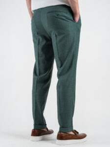 SEINSE Abito leggero con giacca doppiopetto + pantalone chinos ABE45 Verde (10)
