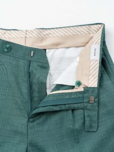 SEINSE Abito leggero con giacca doppiopetto + pantalone chinos ABE45 Verde (2)