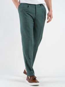 SEINSE Abito leggero con giacca doppiopetto + pantalone chinos ABE45 Verde (8)