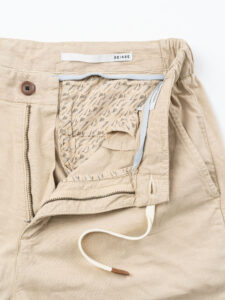 SEINSE Pantalone con coulisse in misto lino PSE1342 Beige (2)
