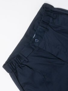 SEINSE Pantalone da abito con elastico in vita in tessuto tecnico PSE1401 Blu Navy (1)