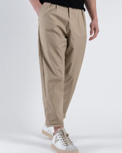 SEINSE Pantalone leggero morbido con pences PSE1349 Beige 3 Nuovi Arrivi