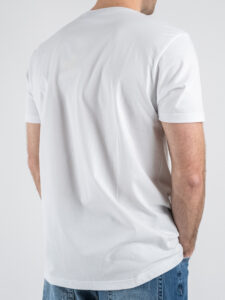 SUPERCULTURE T-shirt in cotone con stampa e ricamo MOJITO ADDICTED Bianca (1)